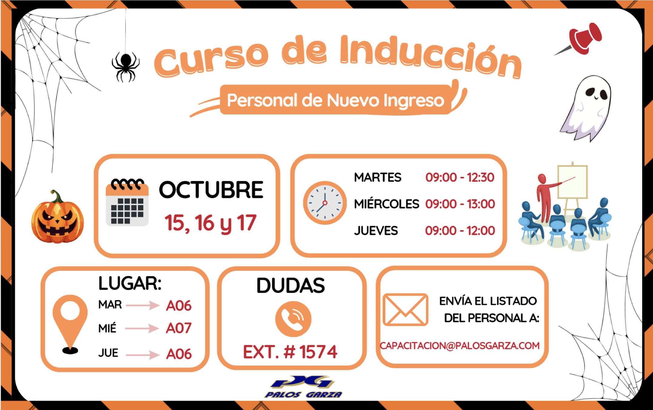 Aviso- Cursos Octubre 2024.